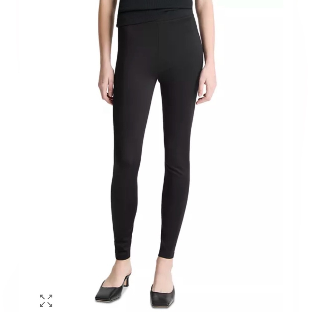 Vince‎ black pull on leggings S